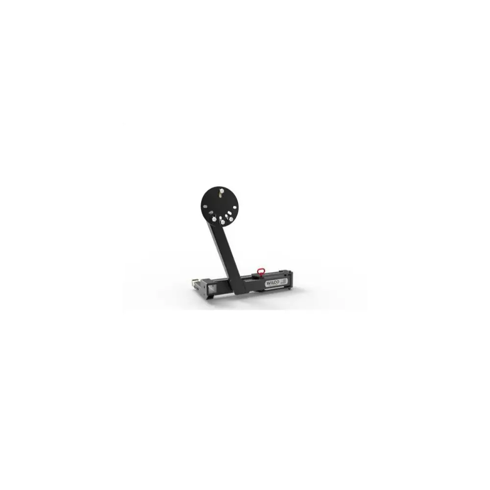 Hitchgate Spare Tire Carrier - Black, Universal, With Swinging Hitch - WILUHG32130H